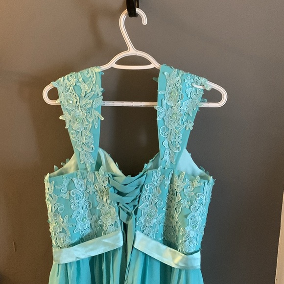 Wedding guest evening prom plus size maxi dress - Picture 2 of 4